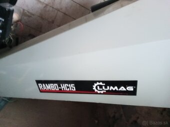 Predám štiepkovač lumag Rambo HC15 - 2