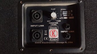 Basová bedňa Eden D210XLT8 - 2