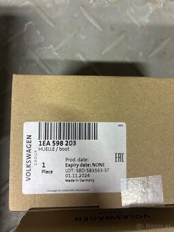 Manžeta kĺbu škoda Volkwagen - 2