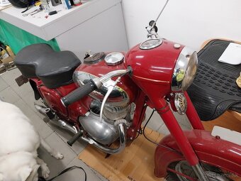 Jawa 250 kývačka polbubon r.v. 1955 - 2