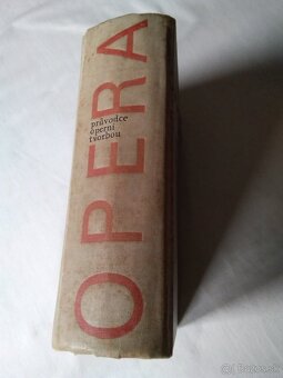 Kniha Opera - sprievodca opernou tvorbou. - 2