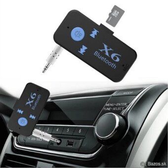 Transmitter sencor a x6 usb aux sd karta bluetoth - 2