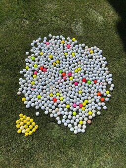 Golfové loptičky – cca 500 ks - 2