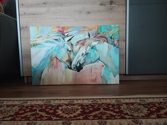 Olejomaľba Kone 40x60 - 2