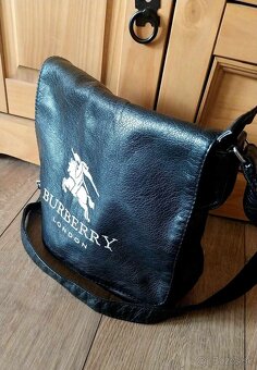 Croosbody kožená kabelka Burberry - 2