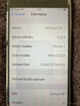 iPhone7 128GB čierny, nová batéria - 2