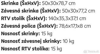 Obývacia stena - 2
