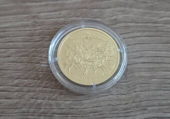 Zlatá zberateľská minca 100 € vznik Samovej rise 2023 - 2