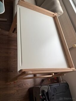 Ikea stol FLISAT rastúci + stolička - 2