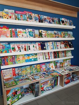 Drevená polička na knihy (aj 1ks) - rôzne dĺžky - 2