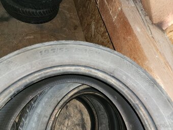 Predám letné pneumatiky 195/55r16 - 2