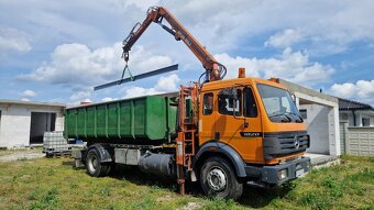 Hakovy nosič kontajnera s hydraulickou rukou - 2