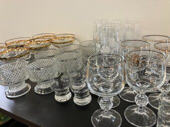 Starožitné poháre, kryštál - 2