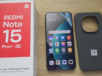 Xiaomi Redmi Note 15 Pro+ 12GB/512GB,cierny,top,zaruka - 2