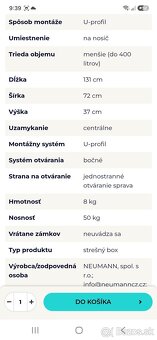 Strešný box Neuman - 2