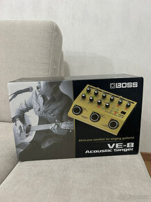 Boss VE-8 vokalizer, looper NOVY + adapter gratis - 2
