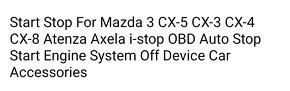 OBD Start Stop vypnutie Mazda - 2