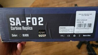airsoft zbraň, M4, batéria 11.1V, midcap zásobník, výbava, v - 2