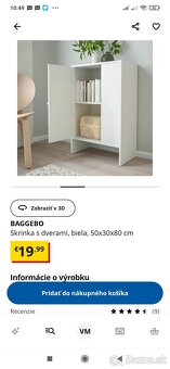Skrinka BAGGEBO IKEA - 2