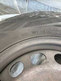 Letné pneumatiky 205/55 R16 na plechových diskoch - 2
