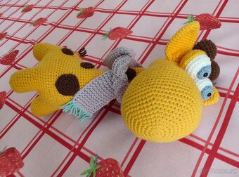 Handmade háčkovaná žirafka 🦒 - 2