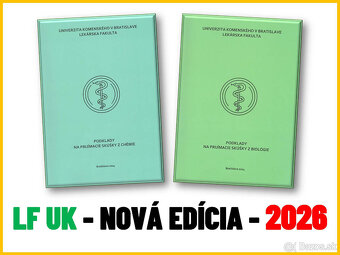Prijímačky na medicínu LF UK Bratislava (testovnice 2026) - 2