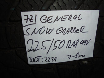 General Tire Snow Grabber Plus 225/50 R18 99V č.7z - 2