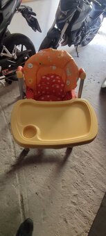 detská stolička značky Peg Perego so zvieratkami - 2