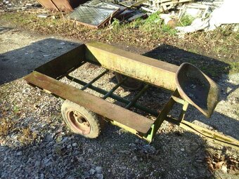Vozík,vlečka,príves za traktor - 2