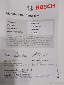 Ciarovy laser Bosch Professional GLL 80-33 G - 2