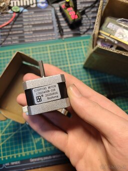 Krokový motor NEMA17 - 34mm 0.28Nm - 2