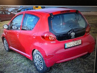 Toyota Aygo zadné svetlá - 2