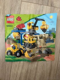 Predám Lego Duplo 5653 stavba, kameňolom - 2