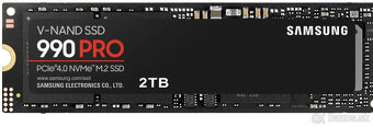 2TB SSD SAMSUNG 990 PRO M.2 PCI-e 4.0 NVMe - nový - 2