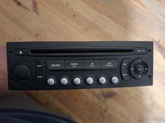 Originálne autorádio Peugeot 307 – Blaupunkt RD3/RD4 - 2