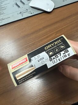 Norma 8x57 JS 12,7g ORYX - 2