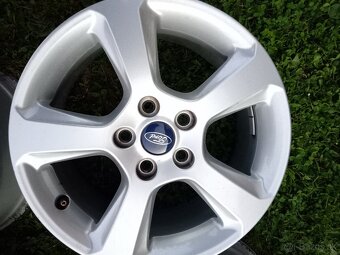 16"Ford 5x108 originálne hliníkové disky +snímače TPMS - 2
