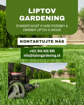 Údržba záhrad a zelene | Čistenie záhrad a kosenie pozemkov - 2