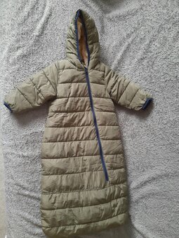 Zimné overaly do kočíka 74/80 pre dvojičky - 2