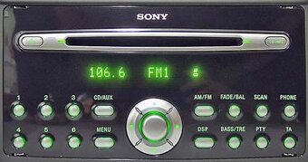 Autoradio Ford fiesta, focus, fusion - 2