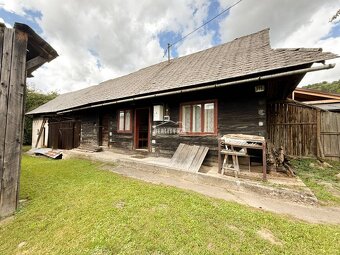 Exkluzívne na predaj drevenica s pozemkom 406 m2, Papradno - 2