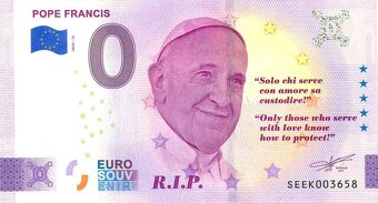 0 € suvenírové bankovky - 2