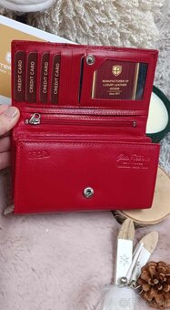 ♦️ červená peňaženka ♦️ - 2