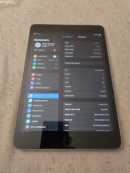 Predám iPad mini 4 (128GB) – Top stav, Cellular verzia - 2