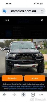 Ford Ranger zásterky - 2