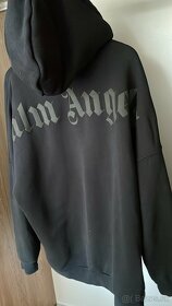 Palm Angels black logo hoodie - 2