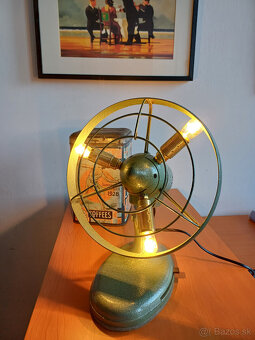 Vintage ventilátor Krížik lampa - 2
