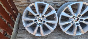 Predán orginal VW TOUAREG elektrony 5x130 r18 8J /ET53 - 2