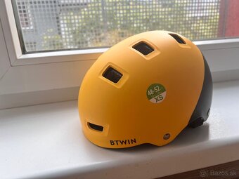Detská prilba B’TWIN – veľkosť XS (48–52 cm), ako nová. - 2