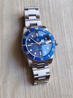 Luxusné hodinky Watchdives Deep Blue - Zafír , 200M , Nové - 2